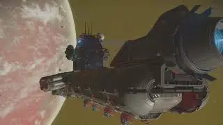 No Man's Sky Corvette build Submarine in space