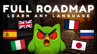Learn ANY Language EFFECTIVELY - Full Roadmap That Actually WORKS!
