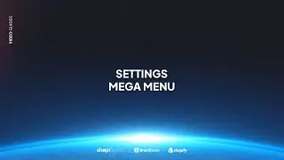 06. Settings mega menu
