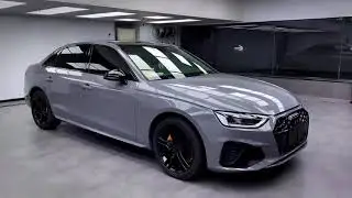 Audi a4｜Nardo Gray🤩 is a classic color!#nascarwraps #carwraps