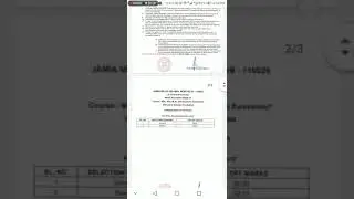 Jamia admission 2020, MA/Msc development extension (2nd list) Jamia result 2020