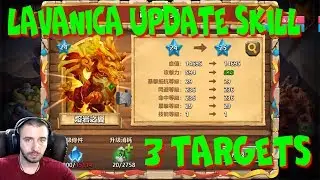 LAVANICA 11(12) SKILL \ ОБНОВЛЕННЫЙ ОГНЕКРЫЛ 3 ЦЕЛИ \ БИТВА ЗАМКОВ \ CASTLE CLASH