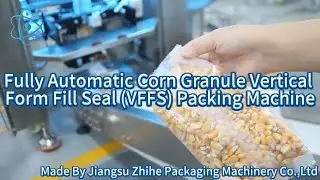 Fully Automatic Corn Granule Vertical Form Fill Seal (VFFS) Packing Machine Made By Jiangsu Zhihe