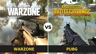 Call of Duty Warzone vs PUBG | Graphics & FPS Comparison | GTX 1070 | i7 4790K