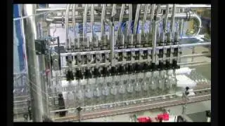 Vacuum liquid filling machines - AF 0080 fully automatic in-line filling system