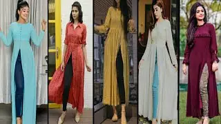 Stylish Middle And Side Slit Kurti Designing Ideas/New 2022 Fashion #trend #gracewithfashion