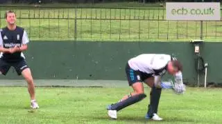 Jos Buttler's Keeping Practice in Sri Lanka