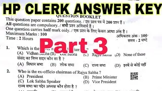 HP clerk answer key 2022|hp secretariat clerk answer key|hpssc 962 answer key|hp clerk paper #962