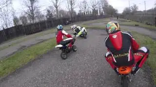 Garetta minimoto cina ad aria, pista di minimoto 