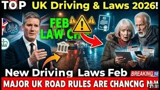 URGENT Major UK Driving Law Changes Coming February 2026 &ndash; Protect Your License!