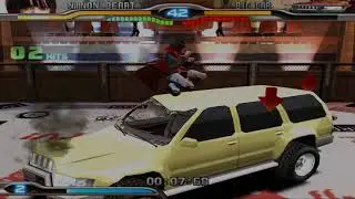KoF: Maximum Impact 2 - Ninon Beart vs Big Car (Level 1)