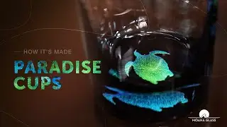 Paradise Cups - Handmade Drinking Glasses - Unique Glass Art - How Itʻs Made
