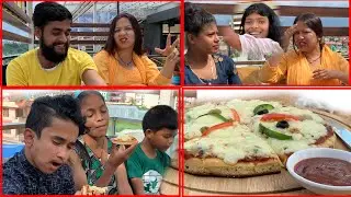 After lockdown  first Time in Resturant with Children Himesh Megha Official