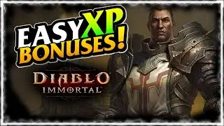 CRUSADER EASY LEVEL UP BUILD - EASY KILLING SPREE BONUSES | Diablo Immortal