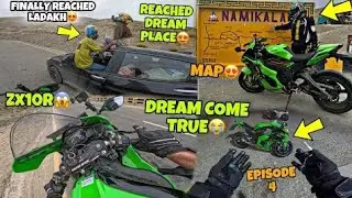Dream Come True😭 Finally Reached Ladakh😍Zx10r Reached Ladakh😍😭