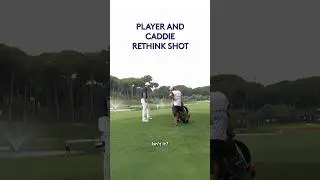 Caddie suggests club CHANGE 👀