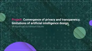 Project: Convergence of privacy and transparency, limitations of artificial intelligence design