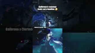 GALBRENA IS SO CLORINDE CODED.. #genshinimpact #clorinde #galbrena
