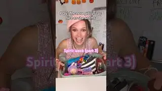 Часть 3 (снимок 3 сезона, который она отправила, пошёл не так) #неделядублей #хэллоуин #новенькая...