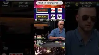 0131 #Daniel Negreanu #Bryn Kenney Failed All-in - WINTER Super High Roller Bowl VII - Day 1 with D