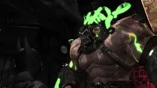 Batman: Arkham City (PC+HD Mod) - Bane Fight / Titan Gas Destruction