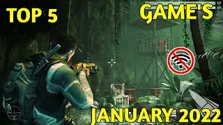 Top 5 New Games For Android 2022 ( Offline ) High Graphics