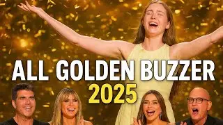 The BEST of AGT 2025 | All Golden Buzzers Compilation That Will Make You Cry 😭✨