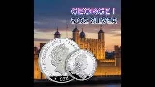 George i 5 oz silver coin, Box opening and history