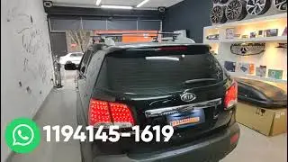 Bau Bagageiro sport Rack 450 litros instalamos Kia Sorento confira