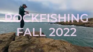 Rockfishing Fall 2022, Bretagne, France.