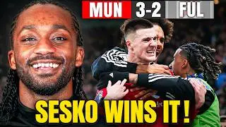 Sesko Scores WINNER! 3 WINS In A Row! | Man United 3-2 Fulham REACTION