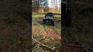 How to break a bumper mount and bend chassis on trx4 #traxxas #offroadtruck #scalerc  #rcoffoad