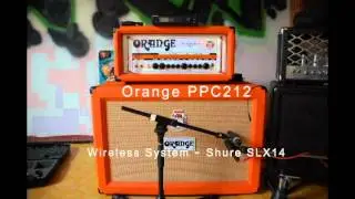 Orange rockerverb_cabel vs wireless(shure slx14), PPC212 vs Road King 2x12