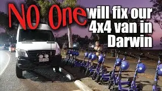 Никто не будет чинить наш полноприводный фургон Sprinter в Дарвине, но мы все равно решили, что э...