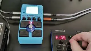 Zoom MS-70CDR+ Shimmer Reverb Demo