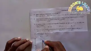 EXAME DE ADMISSÃO MATEMÁTICA 2026  II PARTE