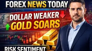Forex Market News Today | Dollar Weakens, Gold Rises & Risk Sentiment Explained #forex 