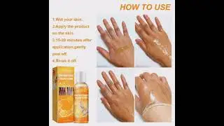 instantly whitening peeling Lotion