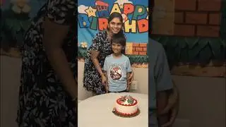 my little hero birthday🥰🥳#youtubeshorts #tamilshorts #bdayvlog #mysonbirthday #birthdaylove