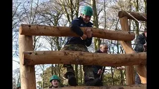 Assault course at Queen Elizabeth Country Park