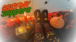 Crafting Cozy Hobbit Slippers | My First Sewing Video!