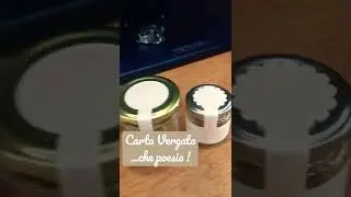 Carta vergata: etichette adesive per prodotti di qualit&agrave;