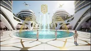⭐Modern Life Ai,AI Generated FUTURE CITY 3100 | Ultra Realistic Sci-Fi Megapolis 8K Cinematic Tour🤯