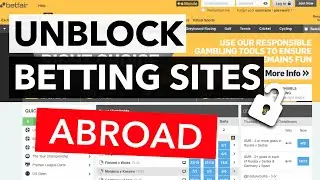ACCESS BETTING SITES ANYWHERE IN 2023 ✅ : How to unblock bookmakers and gambling sites abroad?