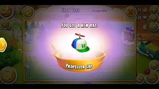 Hay Day Farm Pass S6 Propeller Hat - Gameplay