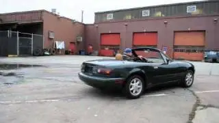 Electric Miata w/Clamshell Electric CVT