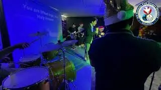 Hark the Herald Angel Sings + Angels We Have Heard on High + Oh Holy Night + Holy Forever Drum Cover