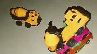 Tractor JCB backhoe mini bulldozer backhoe jcb3xd dozer | gadi wala cartoon | tractor minitractor
