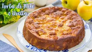 Torta di Mele e Uvetta - Ricetta Torta di Mele Cremosa Senza Burro - 55Winston55