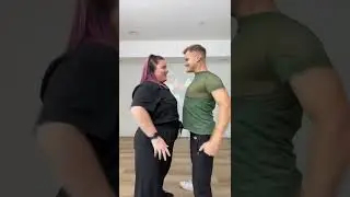 Fitness Marshall dancing with Allison